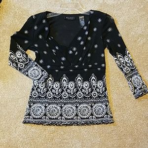 Black and White Dress Shirt